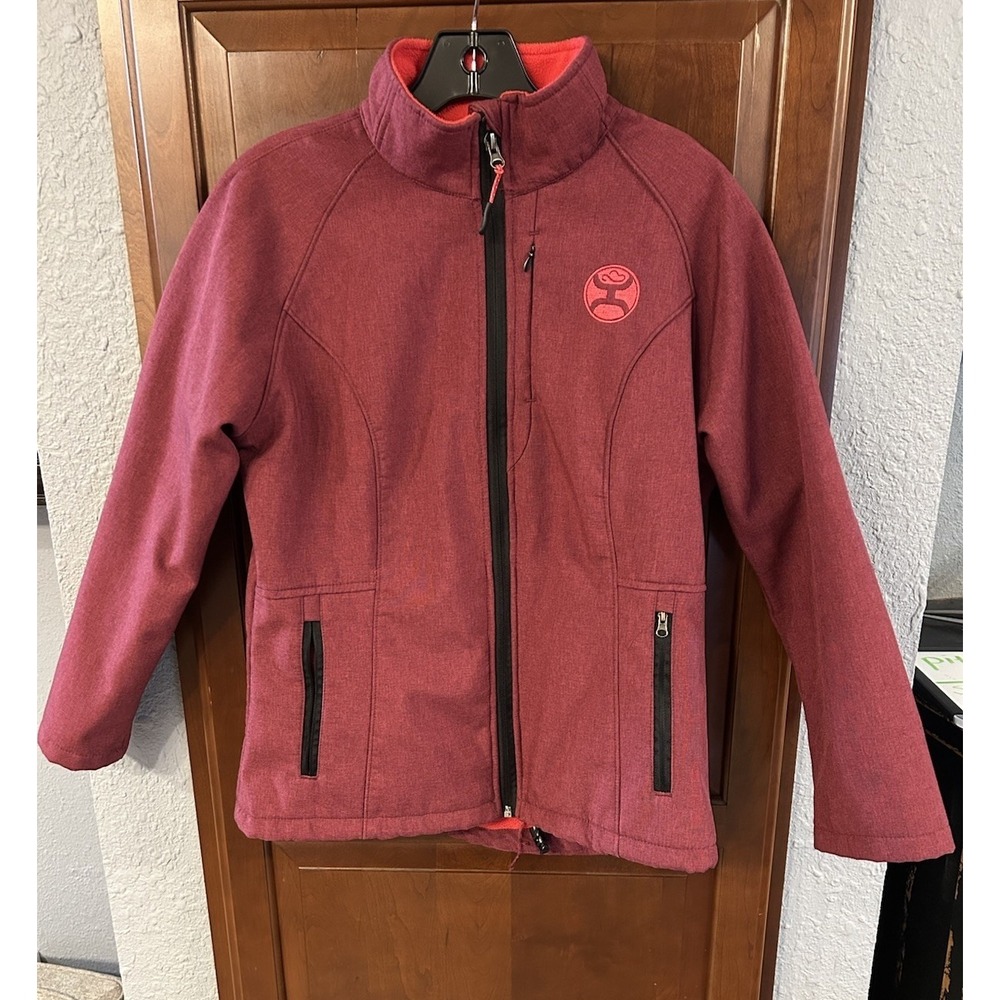 Hooey Soft Shell Fleece Lined Jacket Women's Size M Full Zip Up